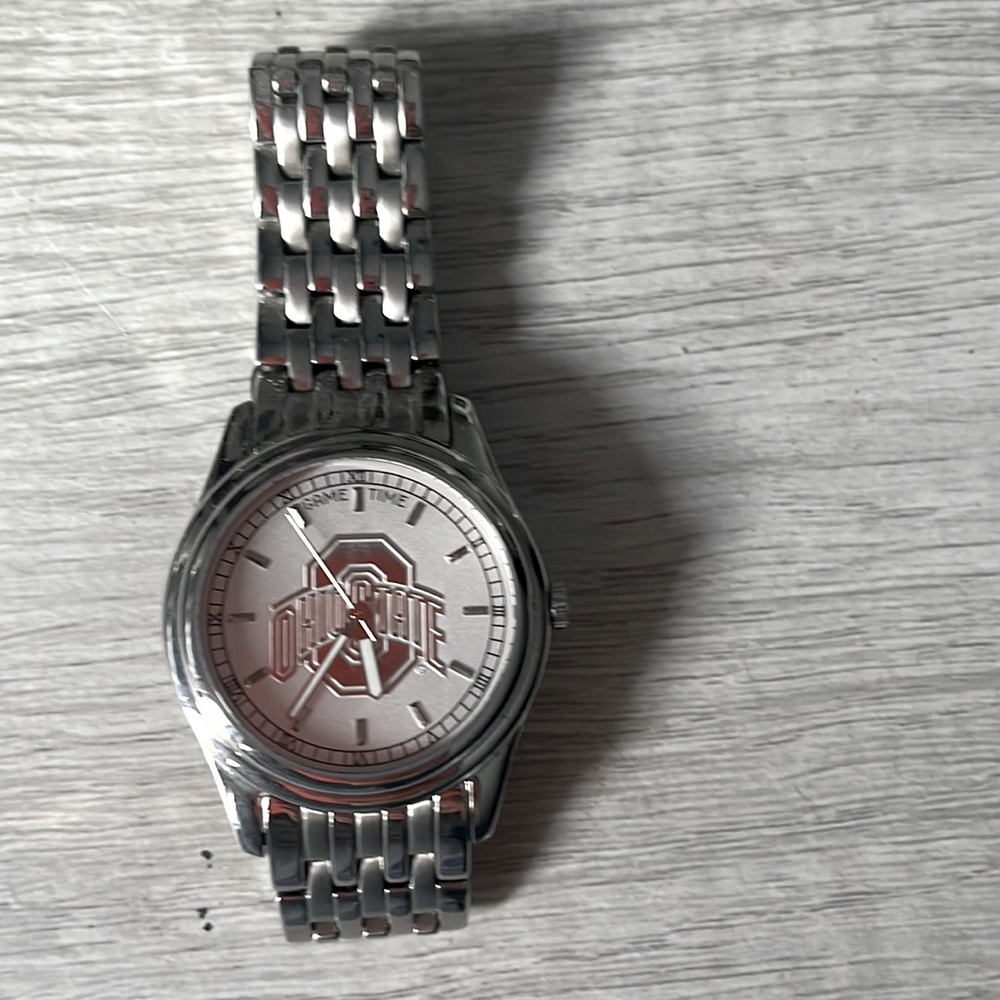 Ohio state sterling silver collectible watch